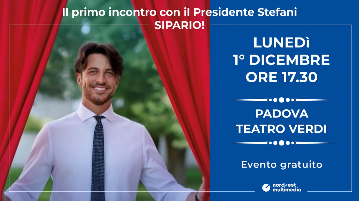 Il primo incontro con il Presidente Stefani