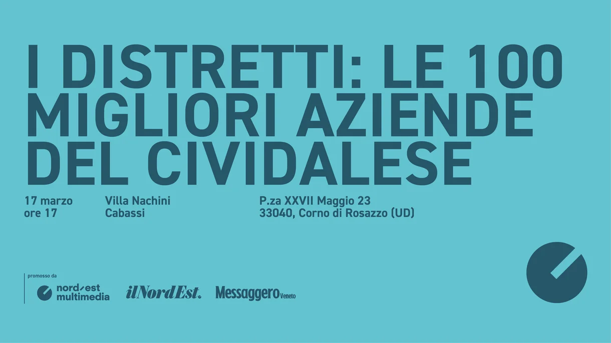 Le 100 migliori imprese del Cividalese