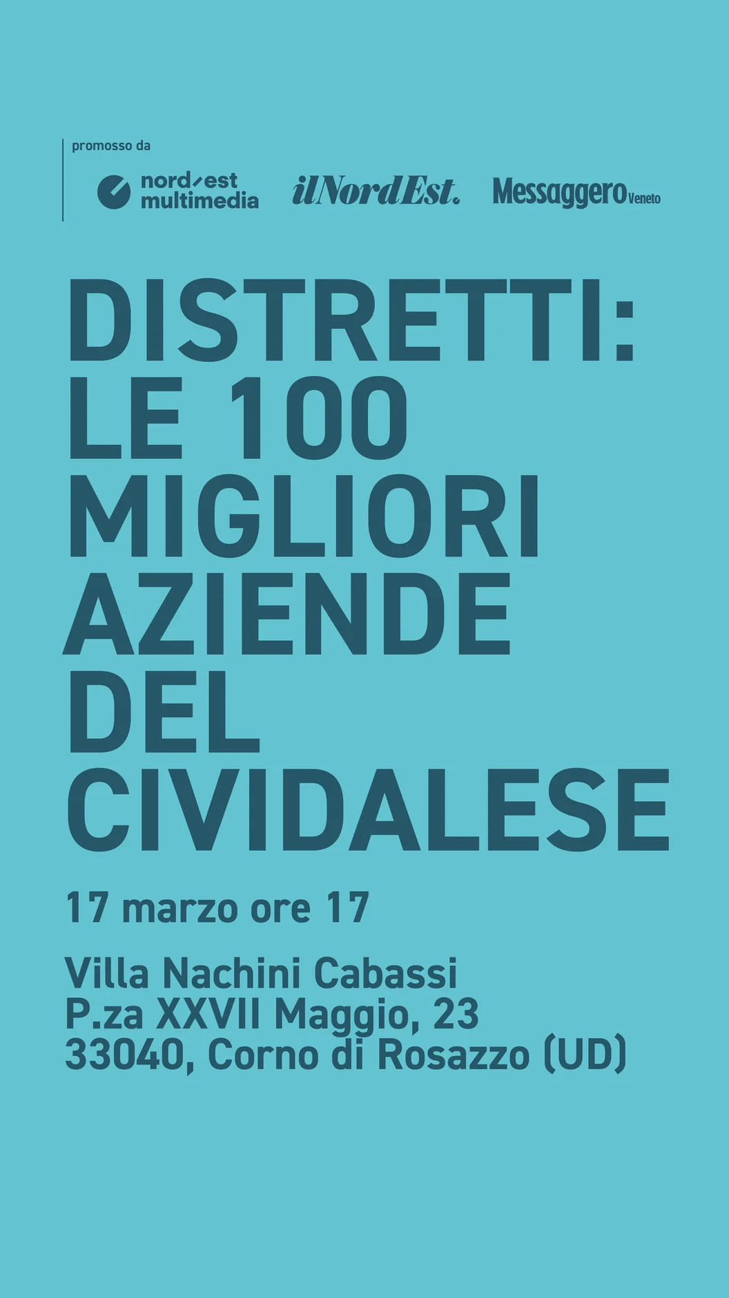 Le 100 migliori imprese del Cividalese