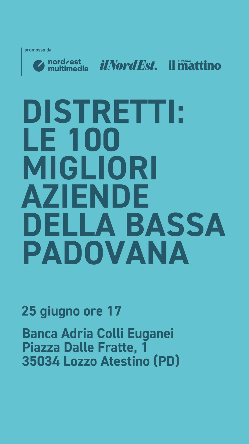 Le 100 migliori imprese della Bassa Padovana