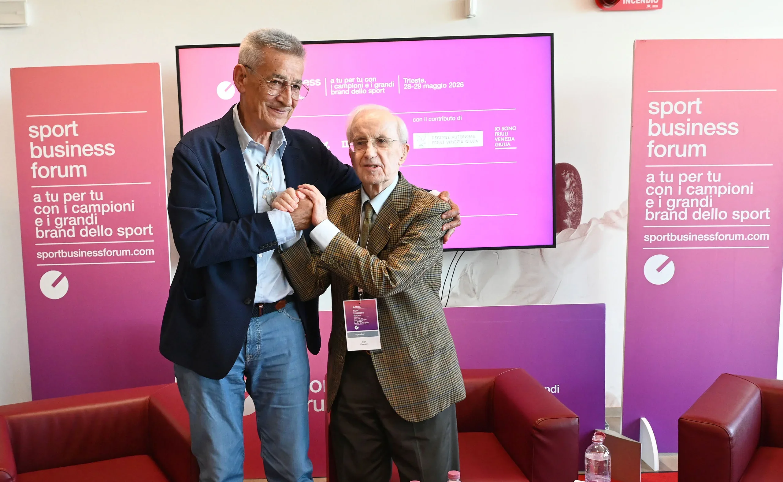 C’è coach Dan Peterson In platea atteso il rivale Tanjević