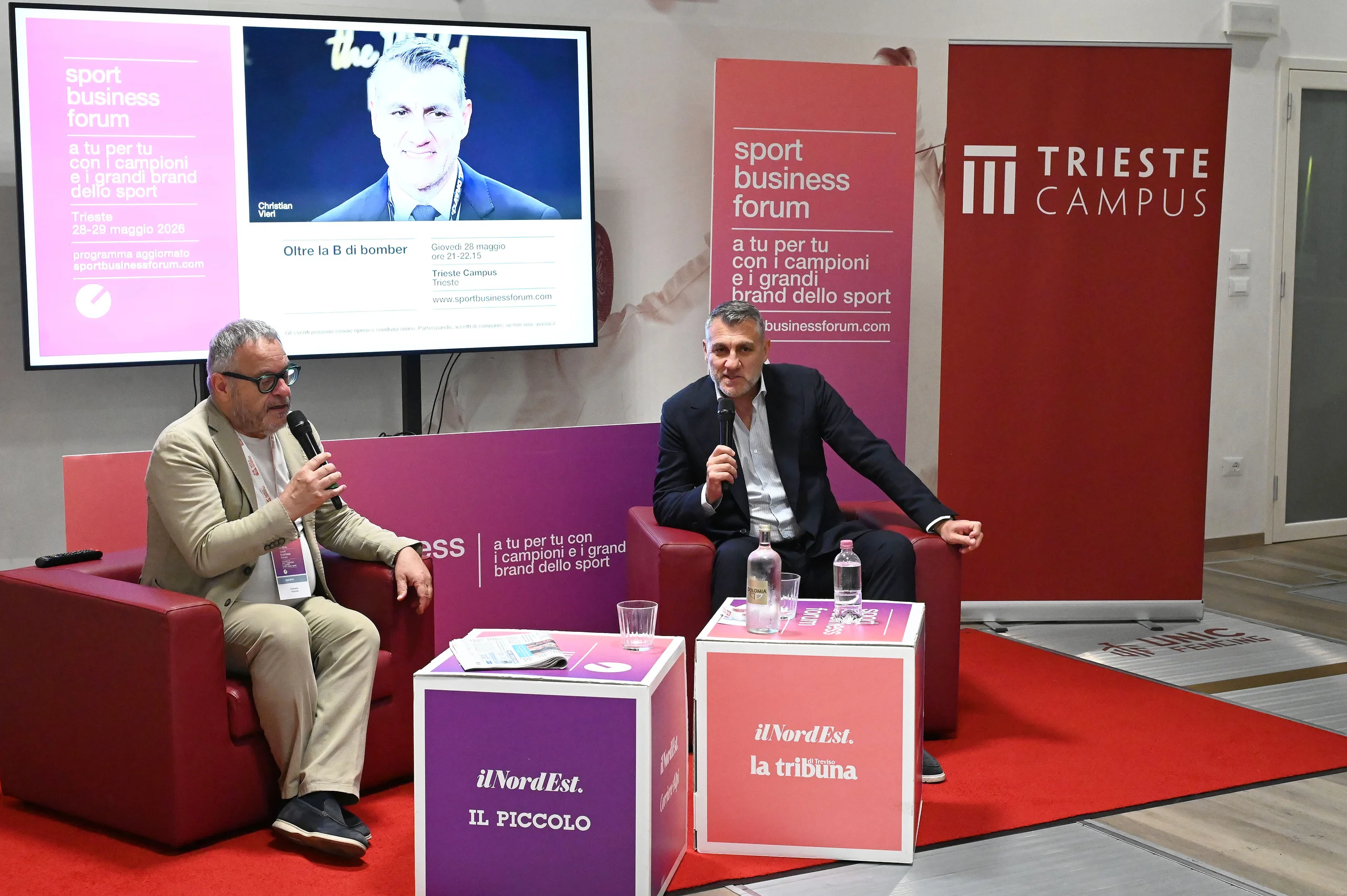 Vieri a Trieste Campus domani alle 21 Tra gli ospiti Dan Peterson